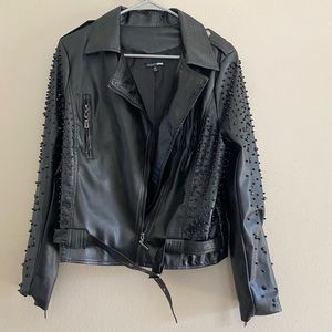 Fashion nova black jacket size M women